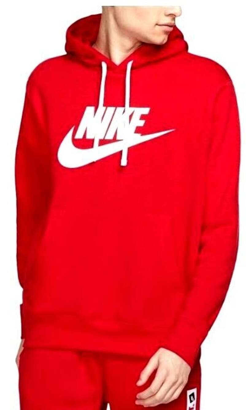 Nike Club Fleece Hoodie XXL Red